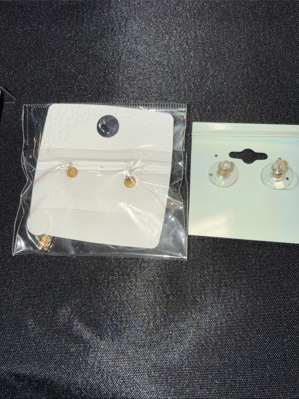 Mint Kids Lime Green Glitter Cross Dangle & Stud Earring Set